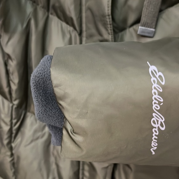 NWT Eddie Bauer size tall medium Lodge Cascadian Down Parka - Picture 6 of 11